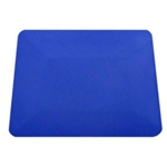 4" BLUE TEFLON HARD CARD SQUEEGEE