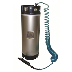 5 GALLON STAINLESS STEEL SPRAYER WITH 25' COILED HOSE