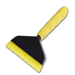 GO DOCTOR HANDLED WINDOW TINT INSTALLATION SQUEEGEE WITH YELLOW BLADE
